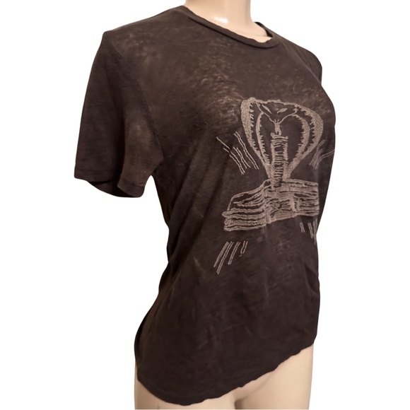 Vintage Free People Heirloom Knit Snake Charmer Top Small - Picture 4 of 9